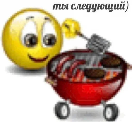 Sticker from the "бред" sticker pack