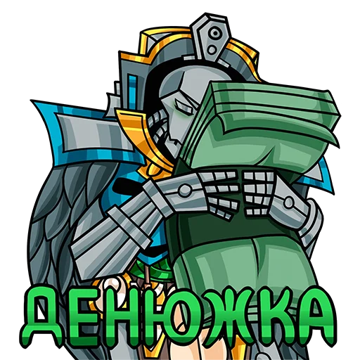 Sticker from the "Warhammer 40k - Alna Dark" sticker pack