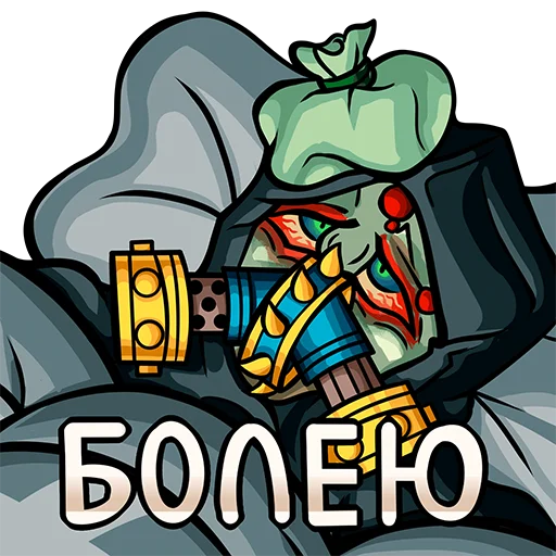 Sticker from the "Warhammer 40k - Alna Dark" sticker pack