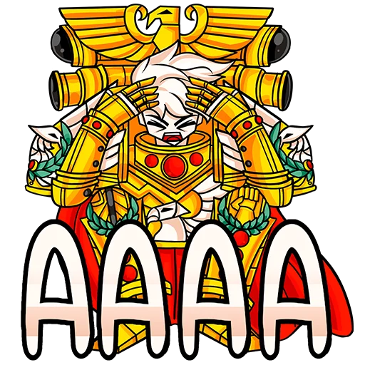 Sticker from the "Warhammer 40k - Alna Dark" sticker pack