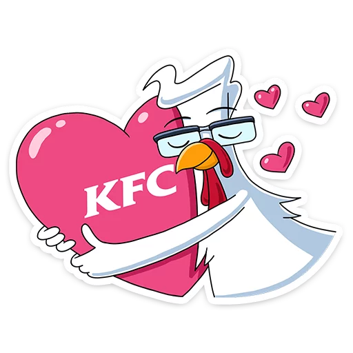 Sticker from the "KFC" sticker pack