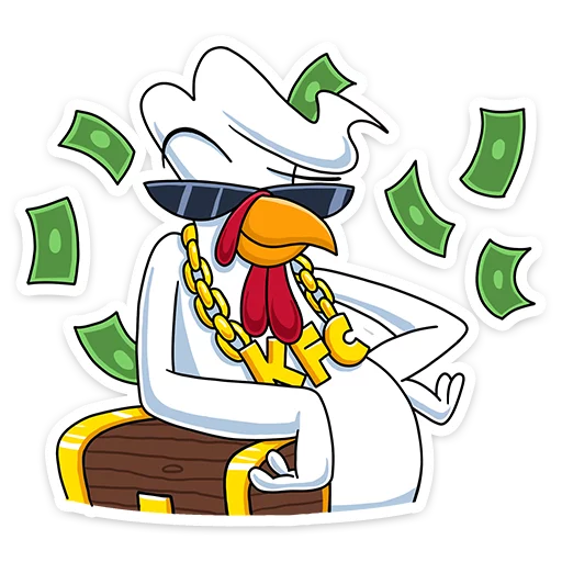 Sticker from the "KFC" sticker pack