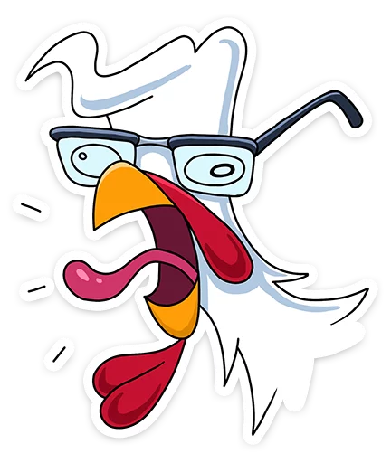 Sticker from the "KFC" sticker pack