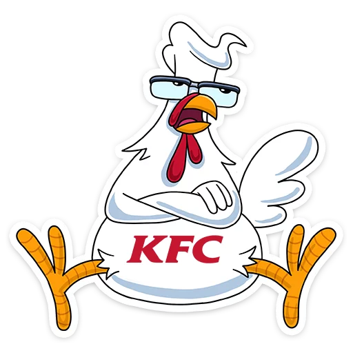 Стикер из набора "KFC"