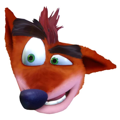 Sticker from the "Crash Bandicoot N. Sane Trilogy" sticker pack