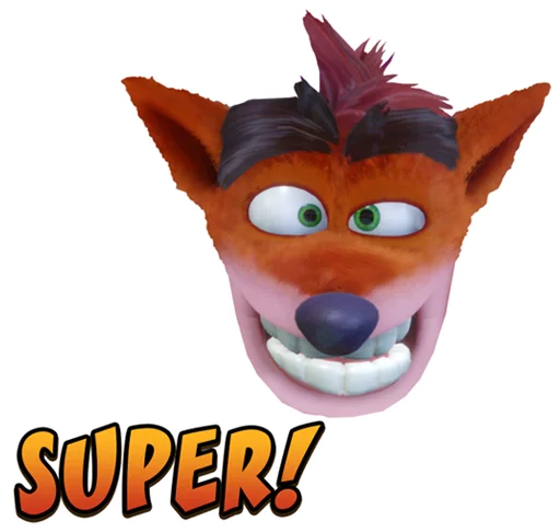 Sticker from the "Crash Bandicoot N. Sane Trilogy" sticker pack