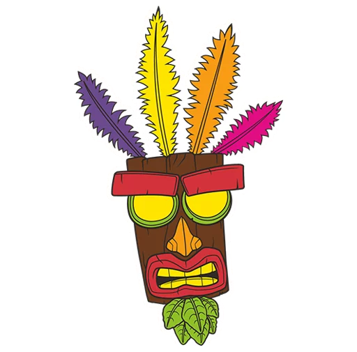 Sticker from the "Crash Bandicoot N. Sane Trilogy" sticker pack