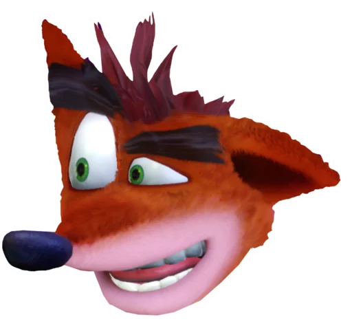 Sticker from the "Crash Bandicoot N. Sane Trilogy" sticker pack