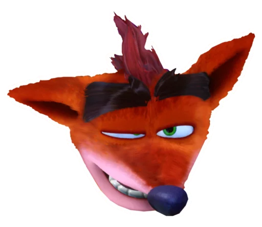 Sticker from the "Crash Bandicoot N. Sane Trilogy" sticker pack