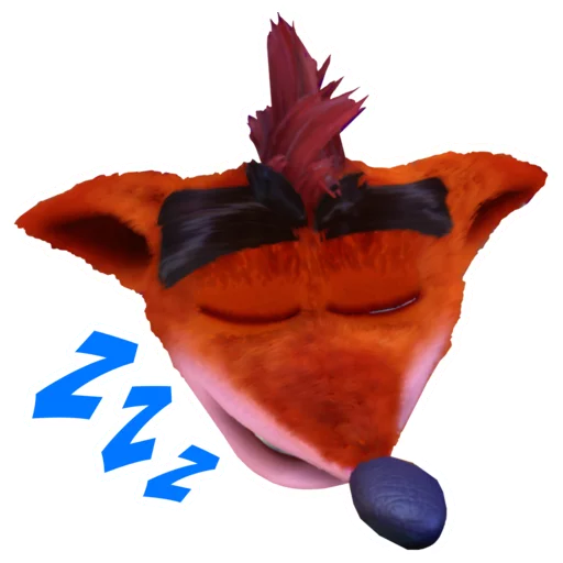 Sticker from the "Crash Bandicoot N. Sane Trilogy" sticker pack