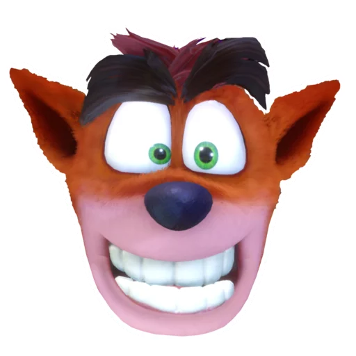 Sticker from the "Crash Bandicoot N. Sane Trilogy" sticker pack