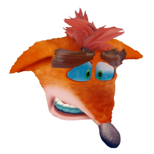 Sticker from the "Crash Bandicoot N. Sane Trilogy" sticker pack