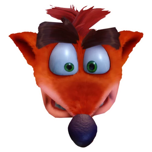 Sticker from the "Crash Bandicoot N. Sane Trilogy" sticker pack