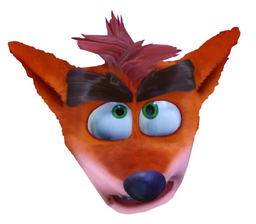 Sticker from the "Crash Bandicoot N. Sane Trilogy" sticker pack