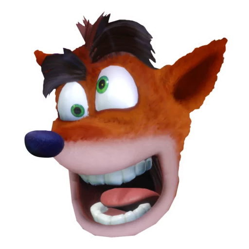 Sticker from the "Crash Bandicoot N. Sane Trilogy" sticker pack