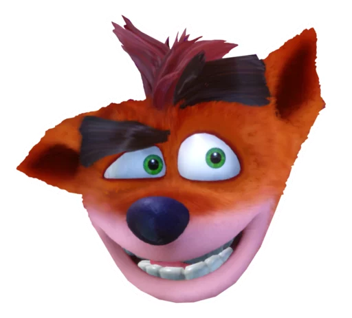 Sticker from the "Crash Bandicoot N. Sane Trilogy" sticker pack