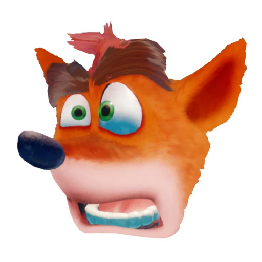 Sticker from the "Crash Bandicoot N. Sane Trilogy" sticker pack