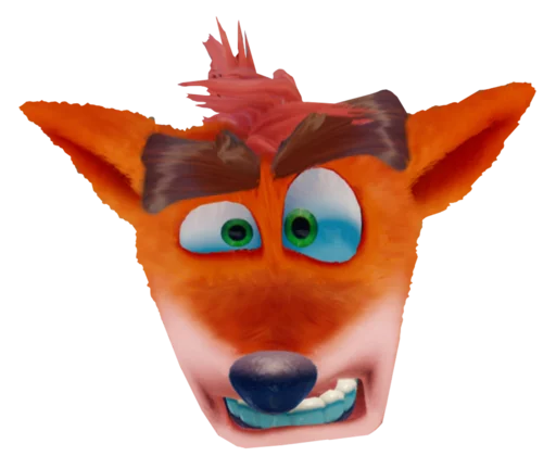 Sticker from the "Crash Bandicoot N. Sane Trilogy" sticker pack