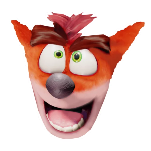 Sticker from the "Crash Bandicoot N. Sane Trilogy" sticker pack