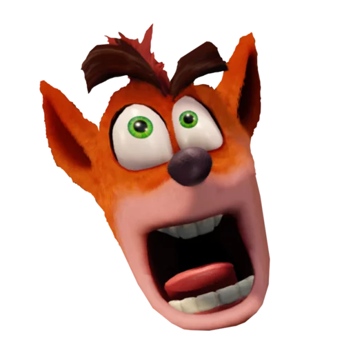 Sticker from the "Crash Bandicoot N. Sane Trilogy" sticker pack