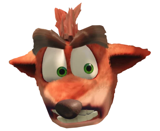 Sticker from the "Crash Bandicoot N. Sane Trilogy" sticker pack