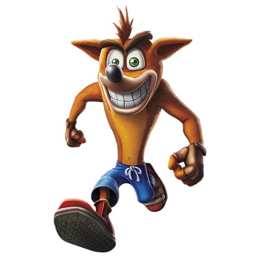 Sticker from the "Crash Bandicoot N. Sane Trilogy" sticker pack