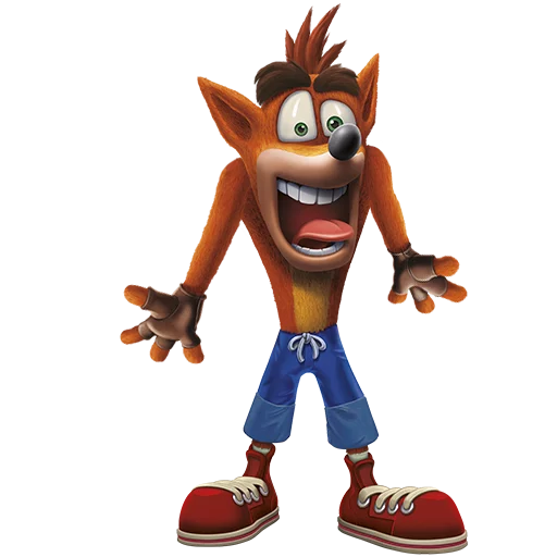 Sticker from the "Crash Bandicoot N. Sane Trilogy" sticker pack