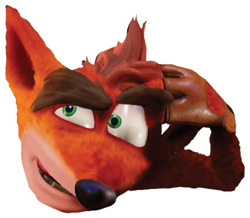 Sticker from the "Crash Bandicoot N. Sane Trilogy" sticker pack