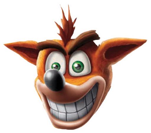 Sticker from the "Crash Bandicoot N. Sane Trilogy" sticker pack