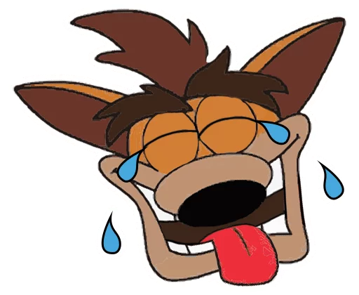 Sticker from the "Crash Bandicoot N. Sane Trilogy" sticker pack