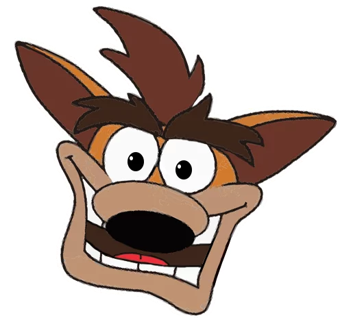 Sticker from the "Crash Bandicoot N. Sane Trilogy" sticker pack