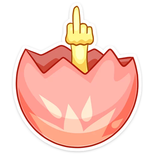 Sticker from the "Ириска" sticker pack