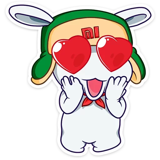 Sticker Кролик Mi Rabbit