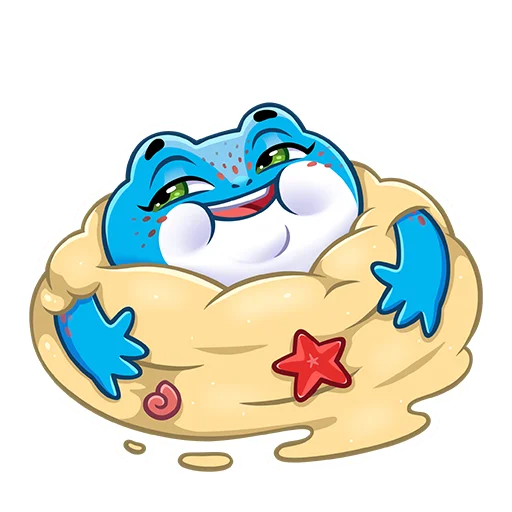 Sticker from the "Милли" sticker pack