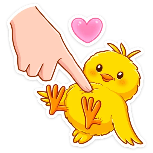 Sticker from the "Чубчик" sticker pack