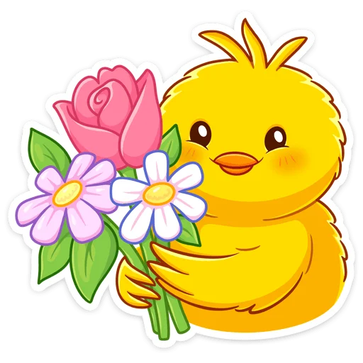 Sticker from the "Чубчик" sticker pack