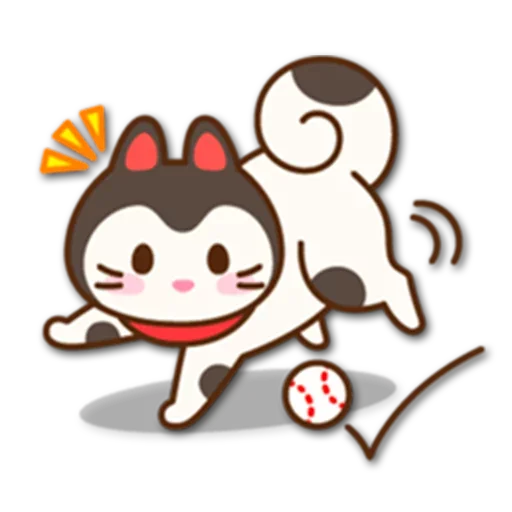 Sticker from the "Tango The Cat" sticker pack