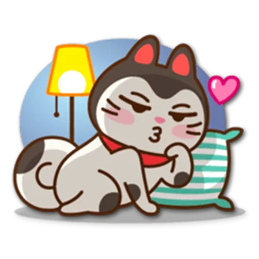 Sticker from the "Tango The Cat" sticker pack