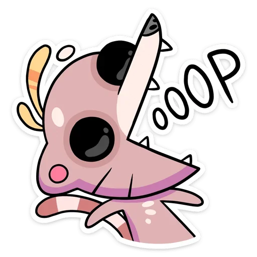 Sticker from the "Крекер" sticker pack