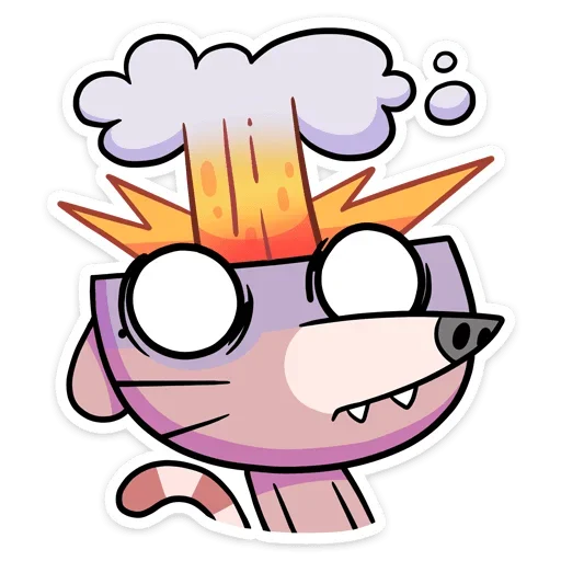 Sticker from the "Крекер" sticker pack