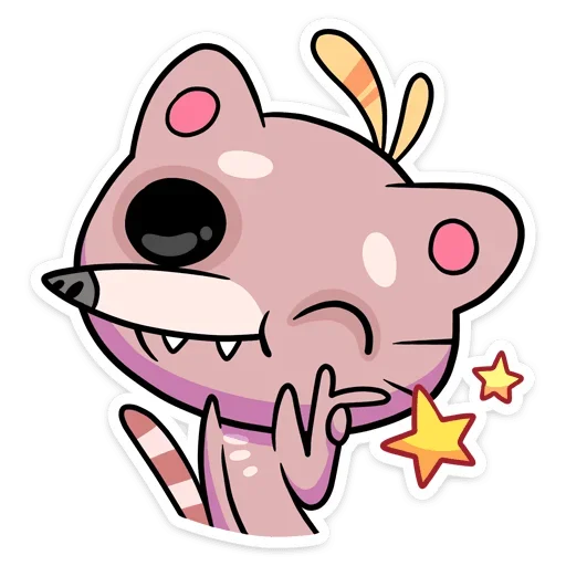 Sticker from the "Крекер" sticker pack