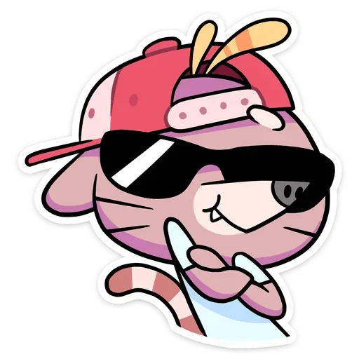 Sticker from the "Крекер" sticker pack