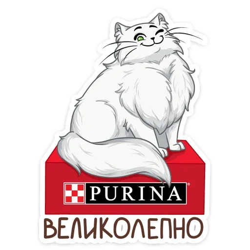 Sticker from the "Питомцы" sticker pack