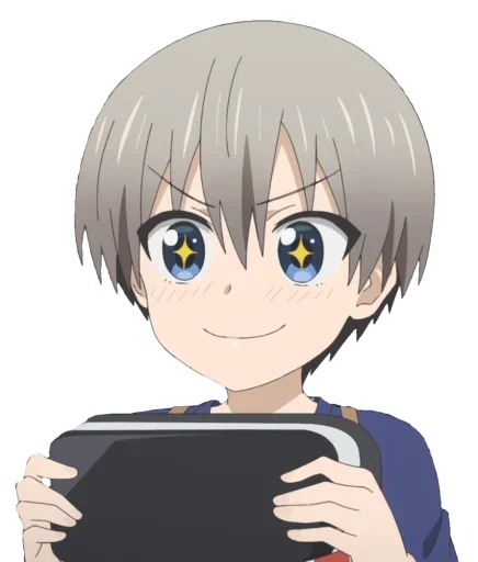 Sticker from the "Uzaki-Chan" sticker pack