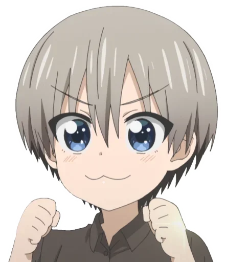 Sticker from the "Uzaki-Chan" sticker pack