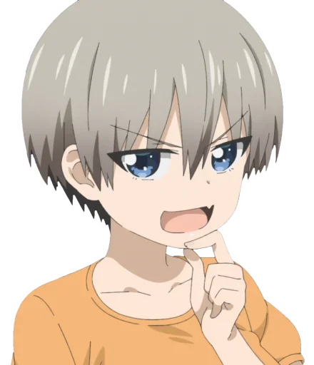 Sticker from the "Uzaki-Chan" sticker pack