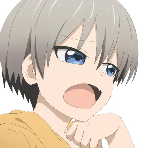 Sticker from the "Uzaki-Chan" sticker pack