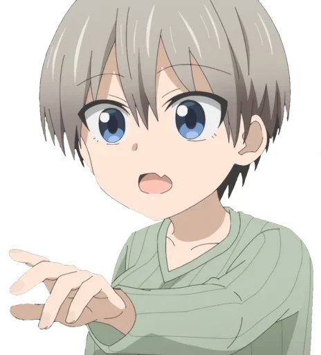 Sticker from the "Uzaki-Chan" sticker pack