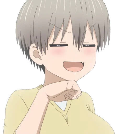 Sticker from the "Uzaki-Chan" sticker pack