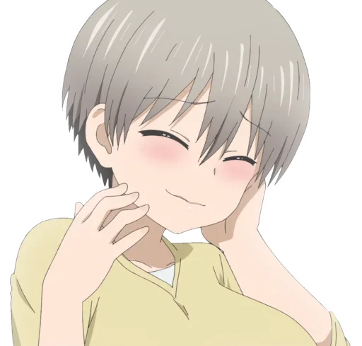 Sticker from the "Uzaki-Chan" sticker pack